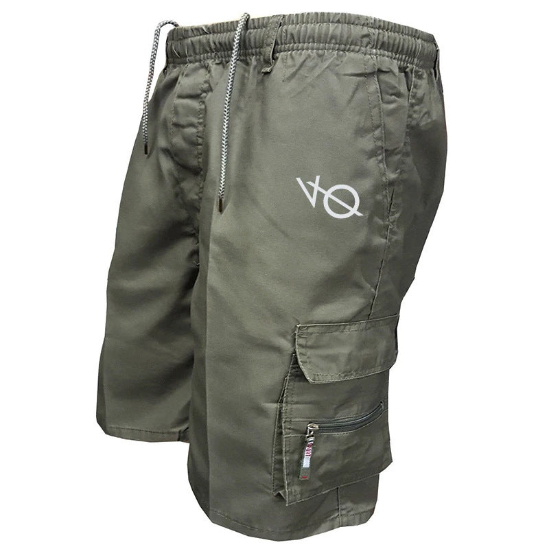 Men's Polyester Casual Workwear Shorts | High Waist Relaxed Fit S-3XL