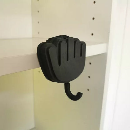 Novelty Middle Finger Key Hook | Desktop Key Holder | Wood & Plastic