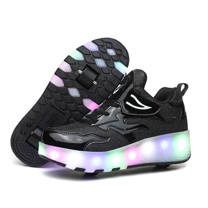 Children's LED Wheel Shoes | USB Rechargeable Roller Skate Shoes