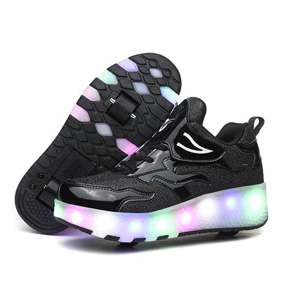 Children's LED Wheel Shoes | USB Rechargeable Roller Skate Shoes