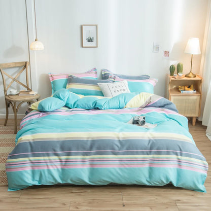 Printed Cotton Duvet Cover | Single, Double & King Sizes