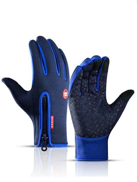Winter Touchscreen Gloves – Waterproof Fleece Sports & Riding Gloves