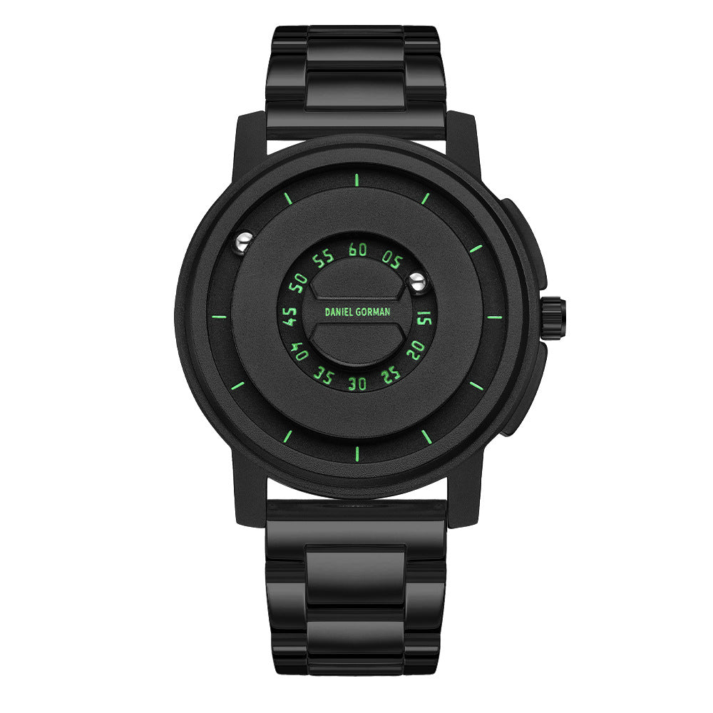 Fashion Coloured Dial Watch with Interchangeable Strap