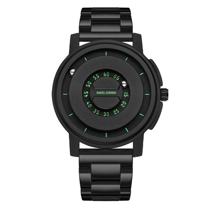 Fashion Coloured Dial Watch with Interchangeable Strap
