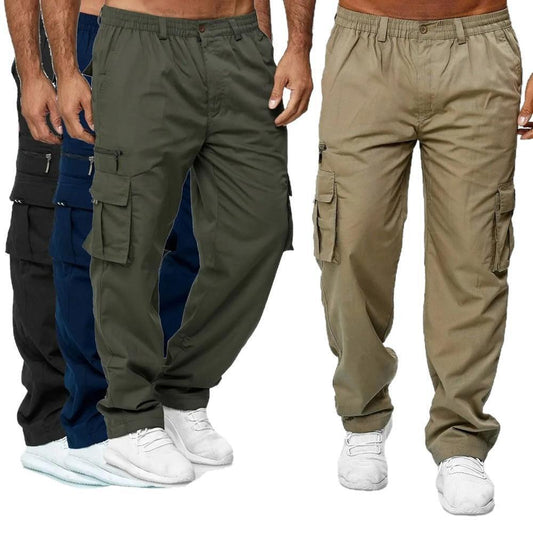 Men's Multi-Pocket Cargo Trousers | 8 Colours S-5XL