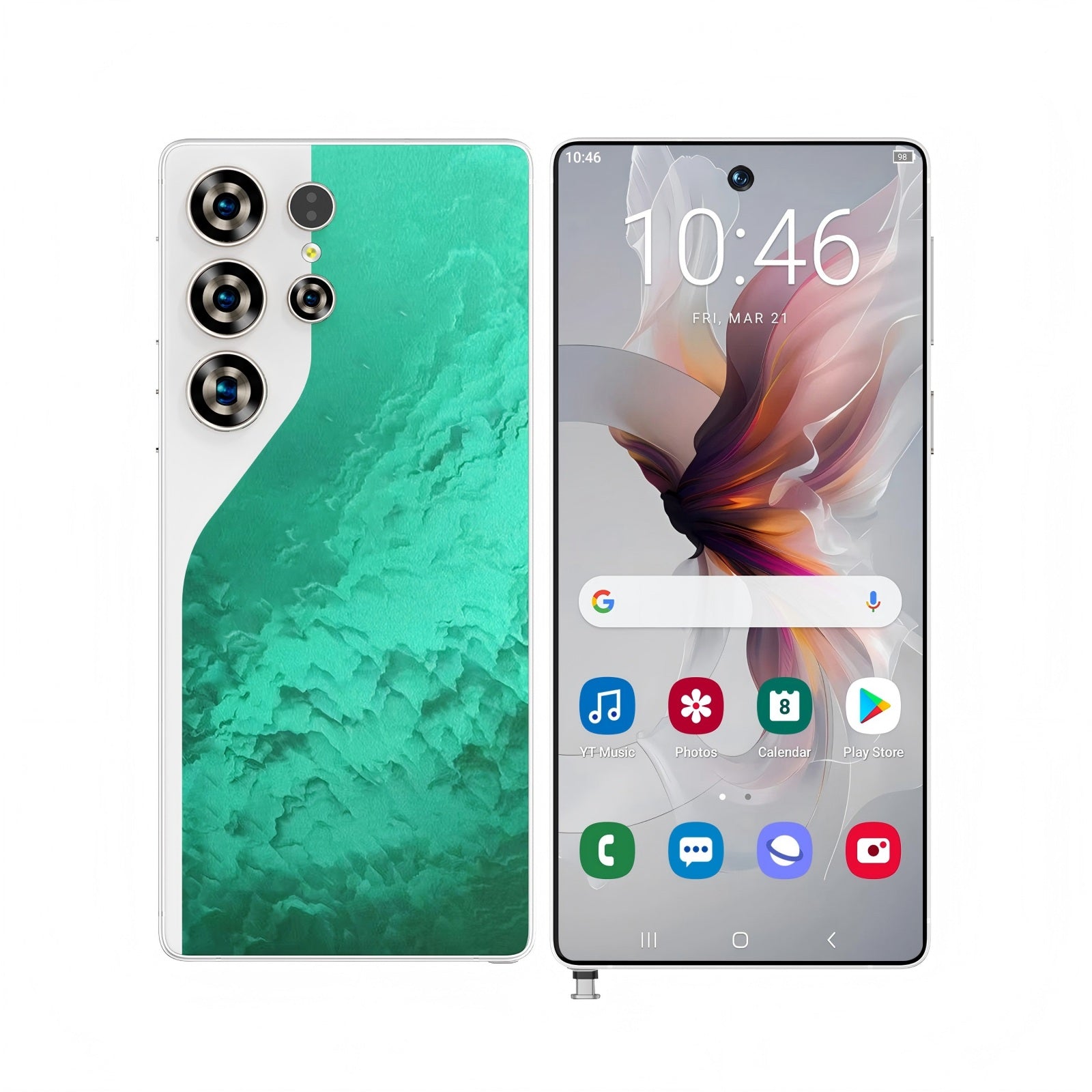M26 Ultra 5G Unlocked Smartphone | Android 14, 8GB RAM, 256GB, Built-In Stylus