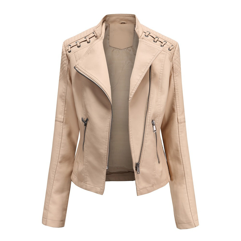 Women's Faux Leather Short Jacket | Slim Fit in 6 Colours