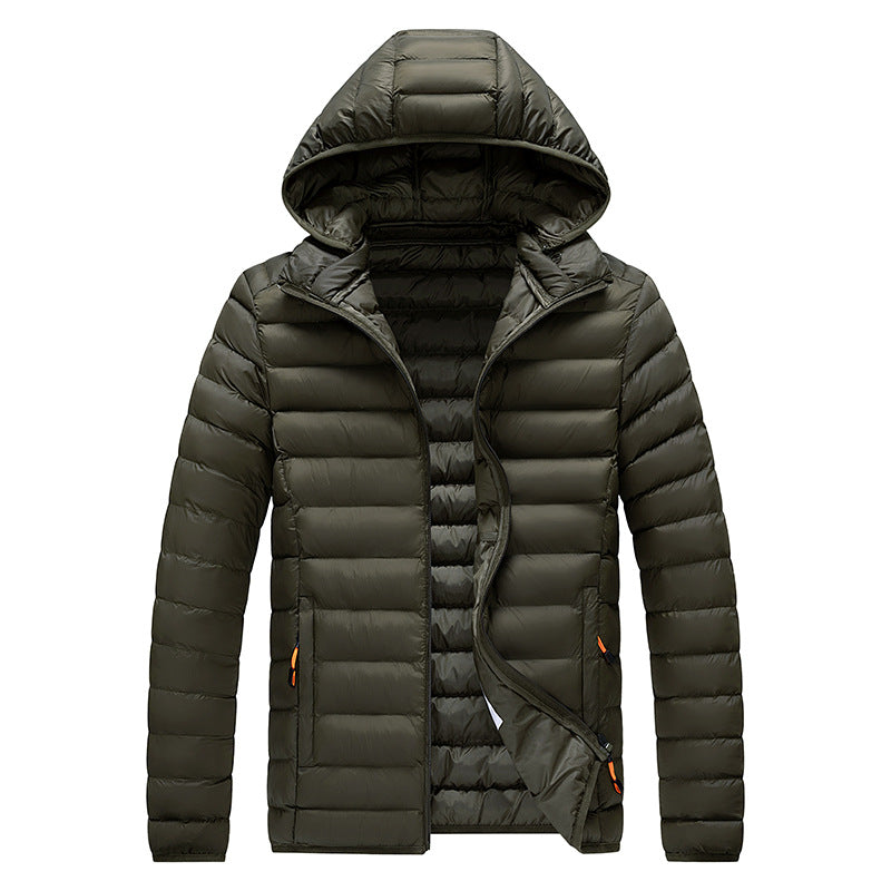 Slim-Fit Lightweight Cotton-Padded Jacket M–6XL