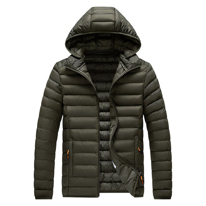 Slim-Fit Lightweight Cotton-Padded Jacket M–6XL