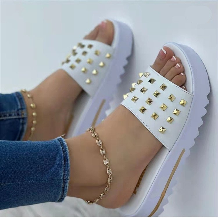 Women's Peep Toe Flat Sandals | 5 Colours | EU 36–43