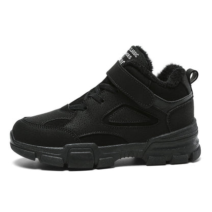 Kids Velcro Leather Shoes | Sizes 28-39