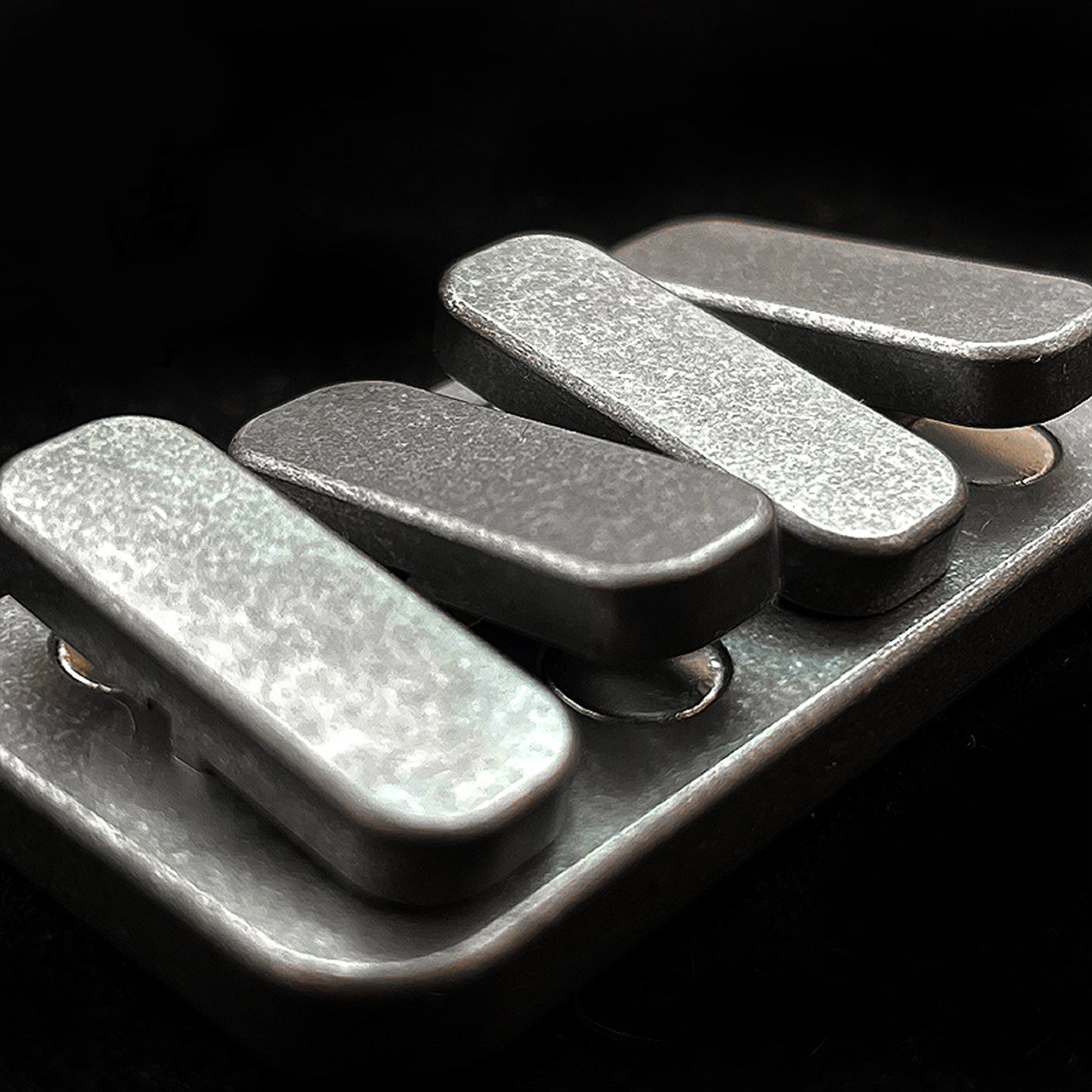 Titanium Alloy Piano Key Slider Fidget Toy | Premium EDC Stress Relief
