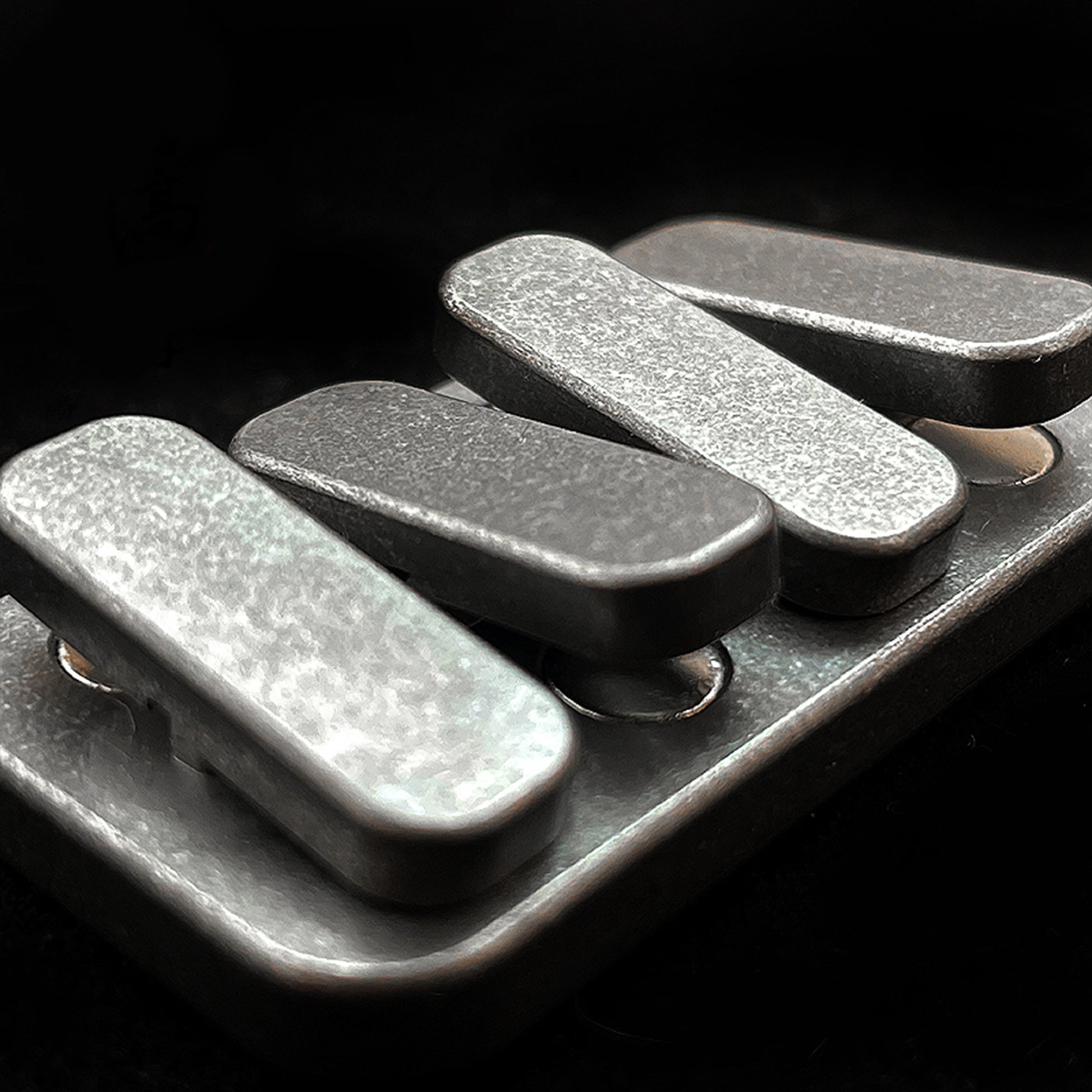 Titanium Alloy Piano Key Slider Fidget Toy | Premium EDC Stress Relief