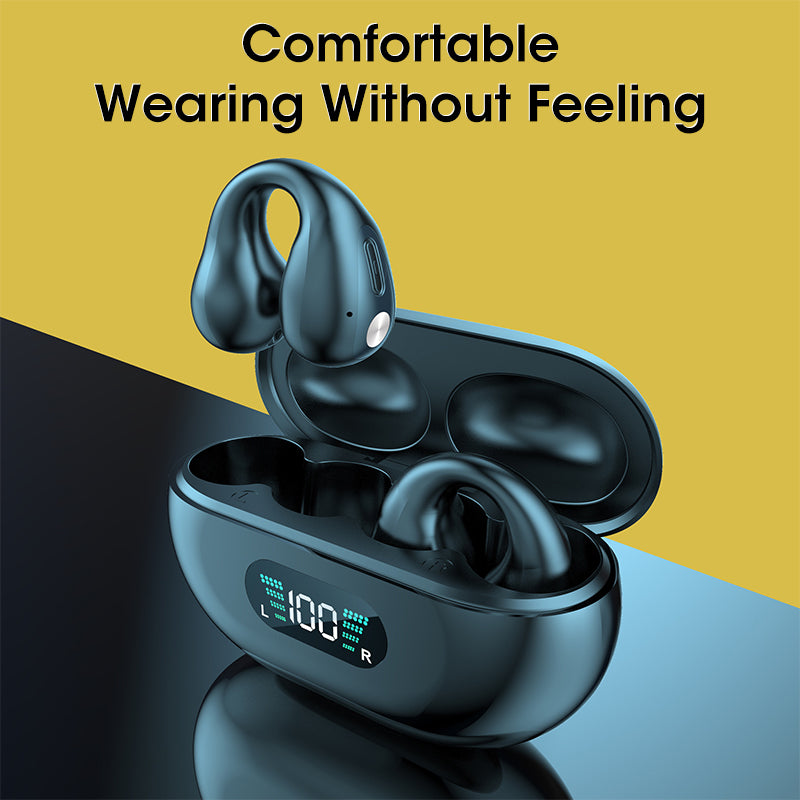 Open-Ear Clip Wireless Earphones Bluetooth 5.3