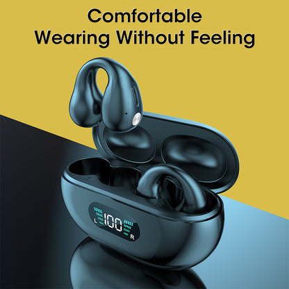 Open-Ear Clip Wireless Earphones Bluetooth 5.3
