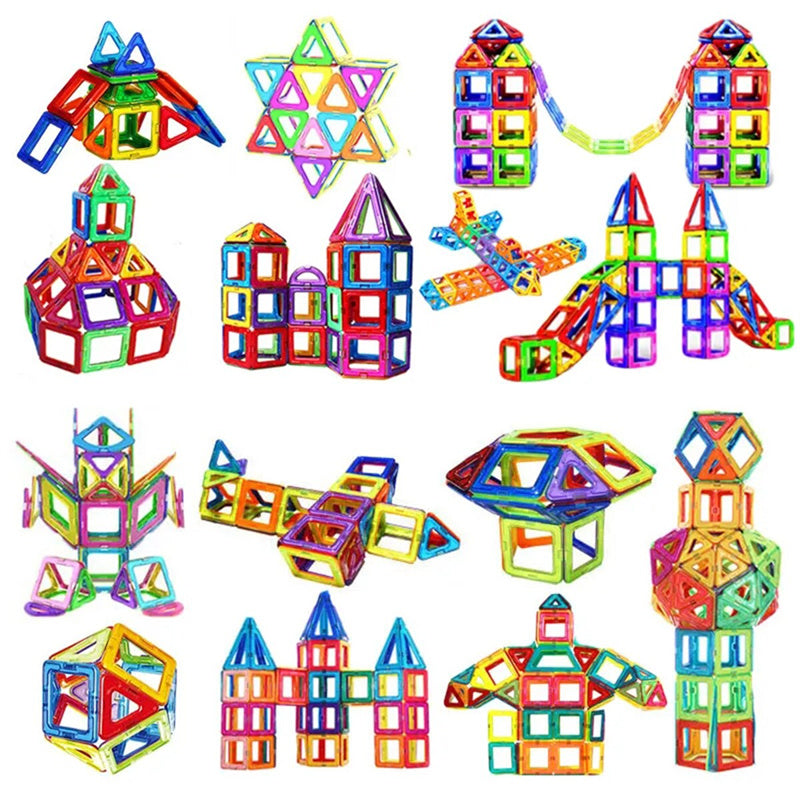 Magnetic Building Blocks Construction Set for Kids