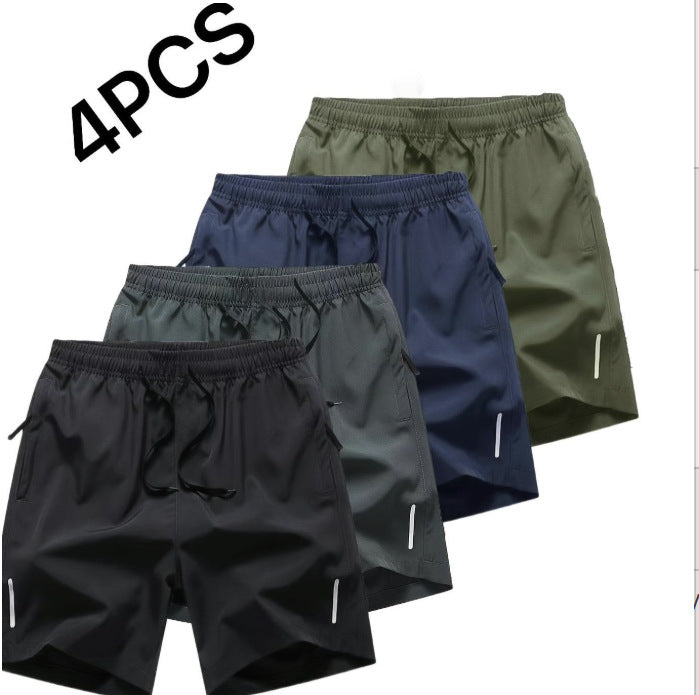 Men's Cargo Shorts Multi-Pack | Polyester Drawstring with Belt XXS-3XL