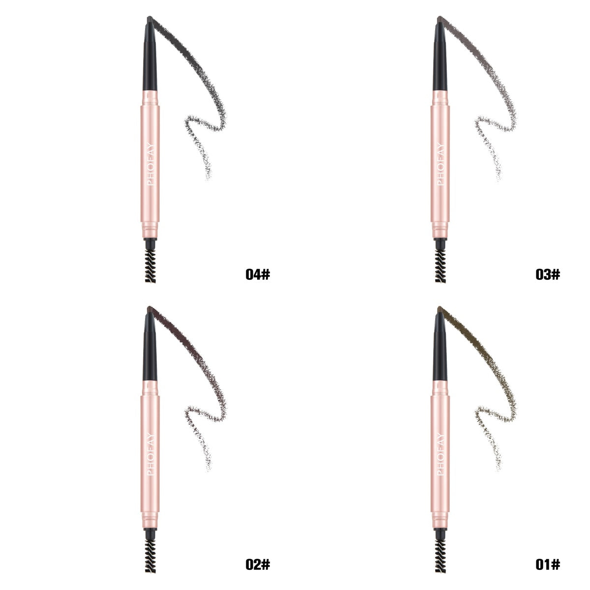 Triangular Eyebrow Pencil | Waterproof | 4 Shades