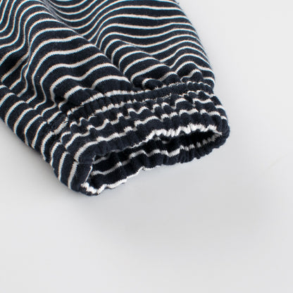 Boys' Striped Cotton Cardigan Jacket | Long Sleeve Kids Zip-Up Top