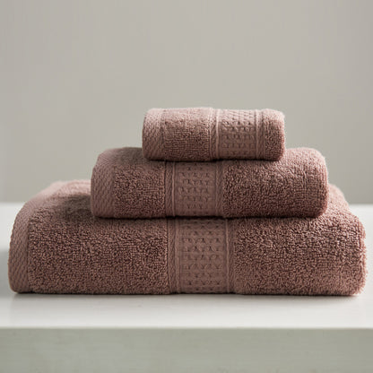 3-Piece Cotton Towel Set | Face, Hand & Bath Towel