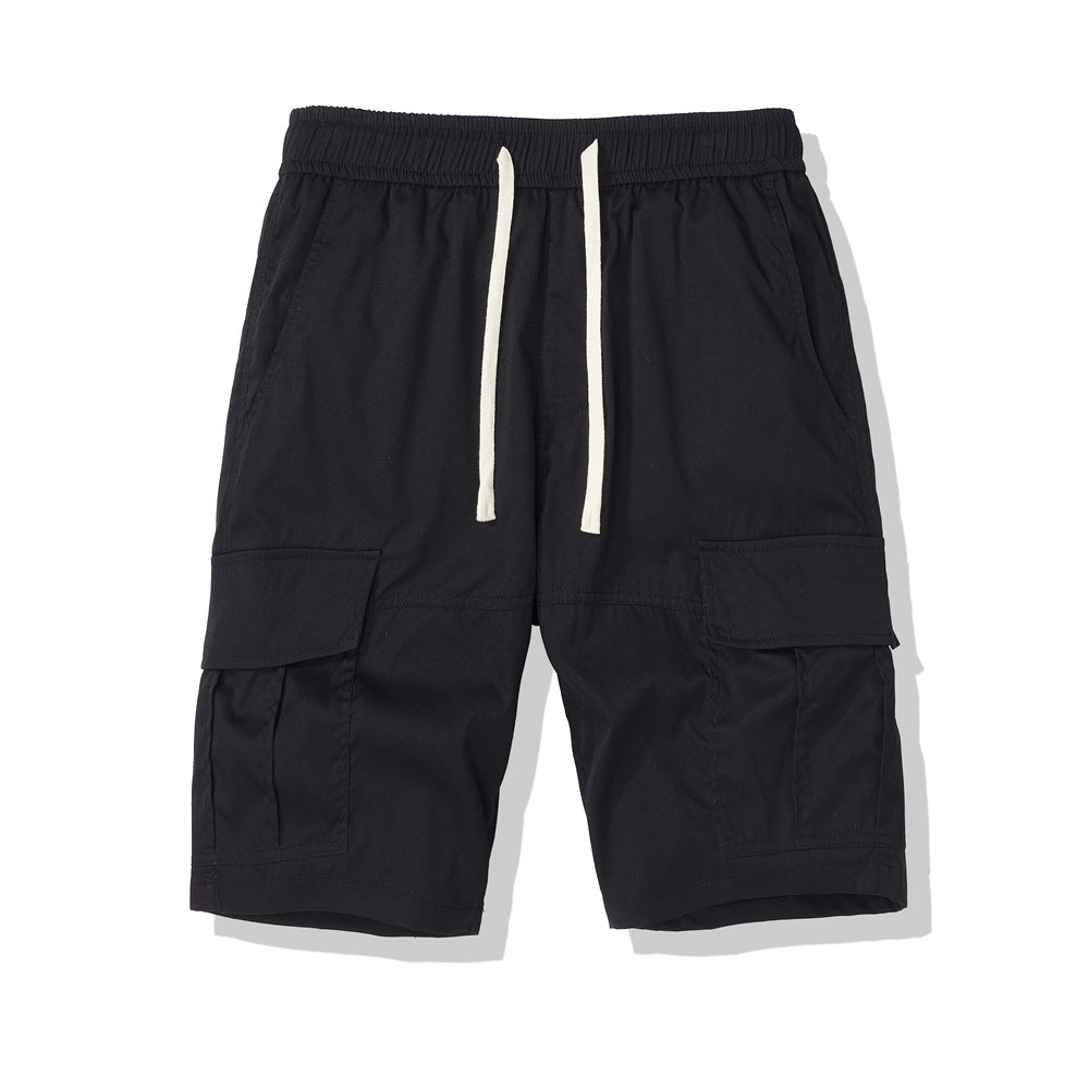 Men's Multi-Pocket Loose Casual Shorts