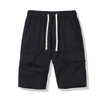 Men's Multi-Pocket Loose Casual Shorts