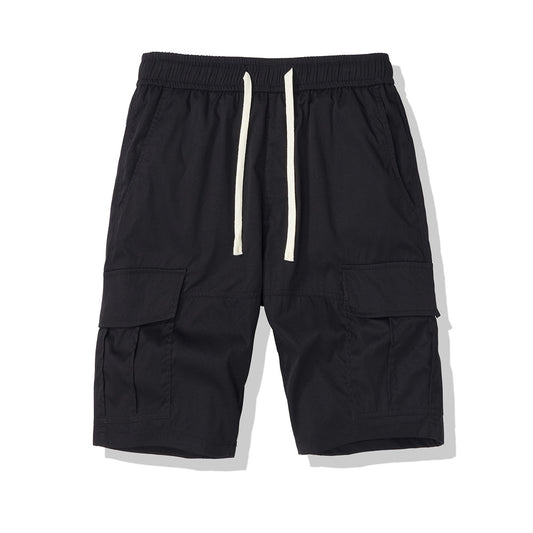 Men's Multi-Pocket Loose Casual Shorts