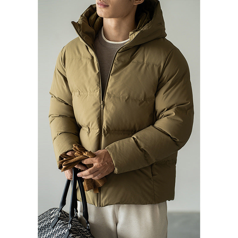 Men's Hooded Duck Down Jacket | Windproof Waterproof Winter Coat – JParker Collections