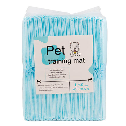 Disposable Absorbent Pet Training Pads – Puppy Pee Pads XS–XL