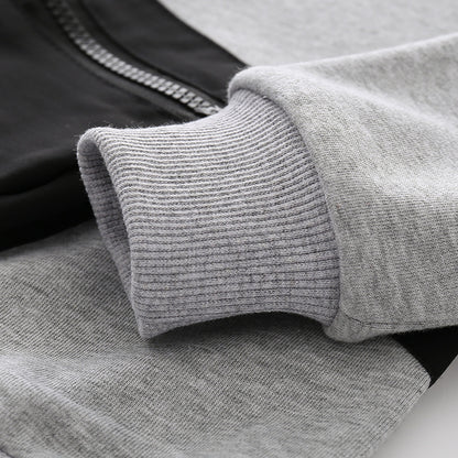 Boys' Round Neck Pullover Sweater | Soft Cotton Knitwear for Kids