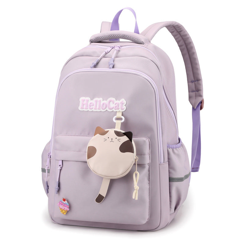Waterproof Nylon School Backpack for Boys & Girls – 5 Colours