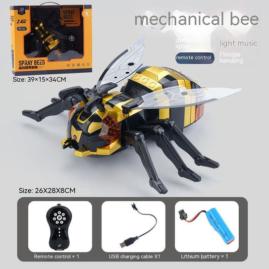 RC Spray Creature Toy - Spider, Bee or Octopus with Mist Function