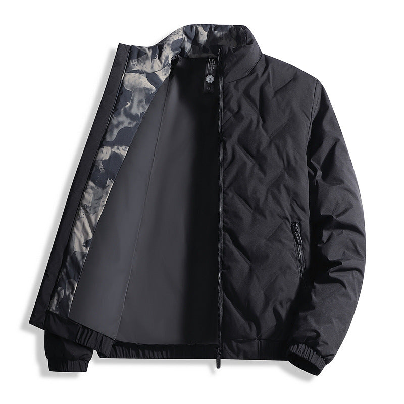 Men's Windproof Duck Down Winter Jacket | Sizes M–5XL