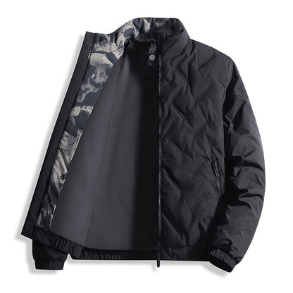 Men's Windproof Duck Down Winter Jacket | Sizes M–5XL