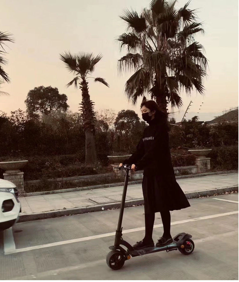 Adult Folding Electric Scooter – 36V Wide Tyre Aluminium Alloy Fast Charging