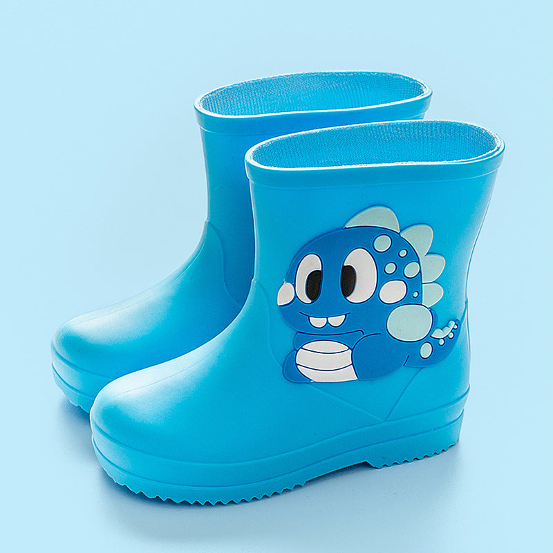 Children's Dinosaur Rain Boots | Waterproof PVC | Unisex | Inner 14-22cm