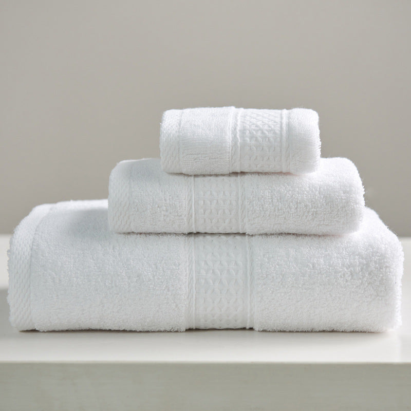 3-Piece Cotton Towel Set | Face, Hand & Bath Towel