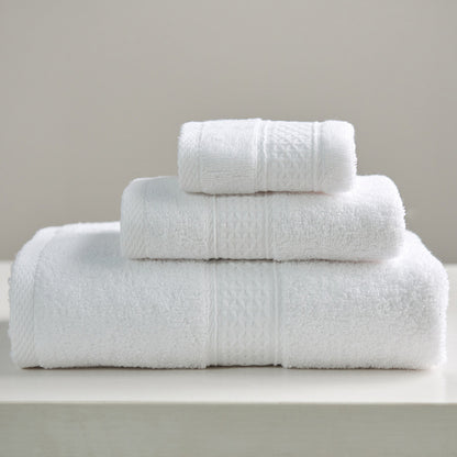 3-Piece Cotton Towel Set | Face, Hand & Bath Towel