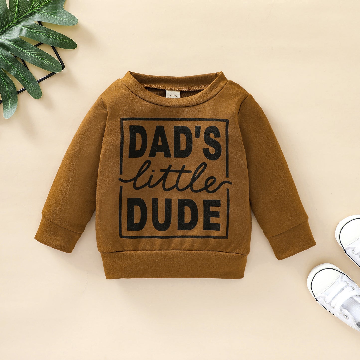 Boys Letter Print Sweatshirt Top | Toddler Casual Tops