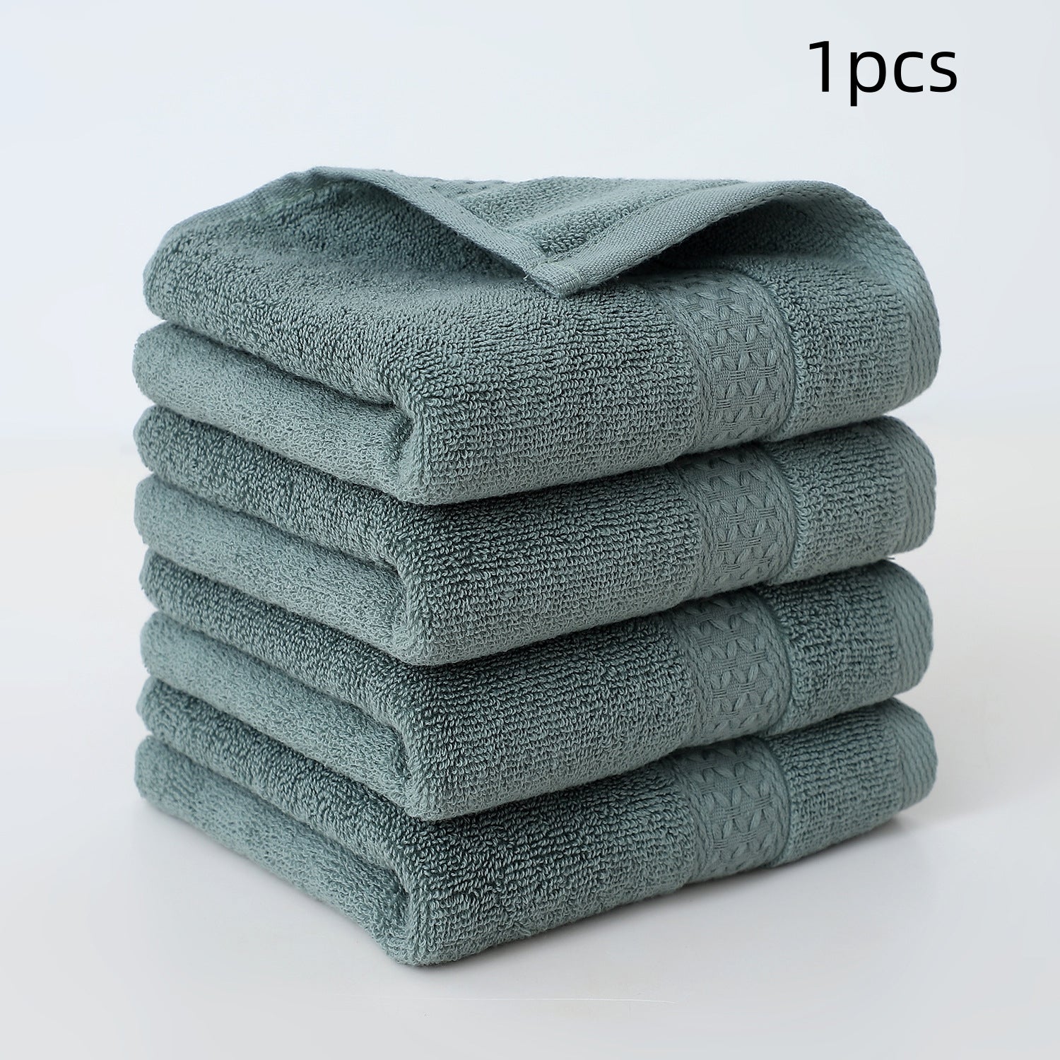 Pure Cotton Jacquard Bath Towel | Oversized 100×150cm | 10 Colours