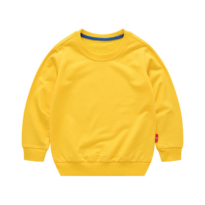 Boys' Solid Colour Round Neck Sweatshirt | 11 Colours | Kids Top