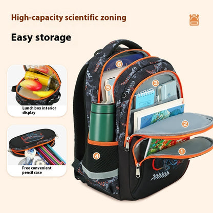 Kids' Animal School Backpack Set – Lightweight & Spine-Protection