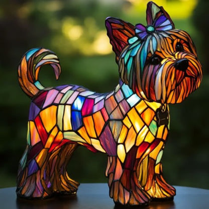 Animal Resin Night Light | Dog, Cat & Owl Designs