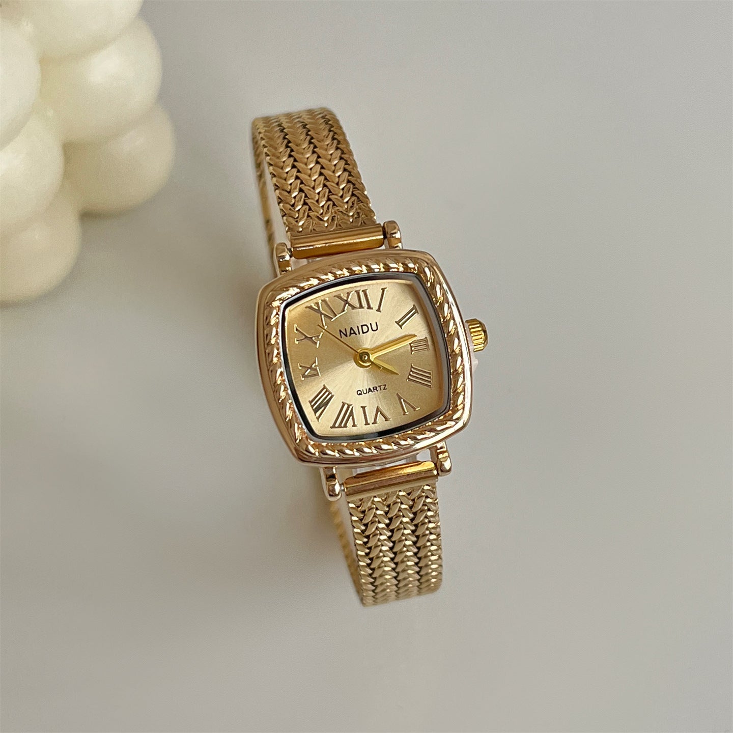 Women's Roman Numeral Square Watch | Alloy Case | 5 Colours