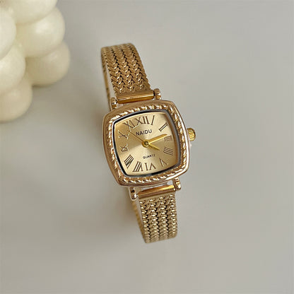 Women's Roman Numeral Square Watch | Alloy Case | 5 Colours