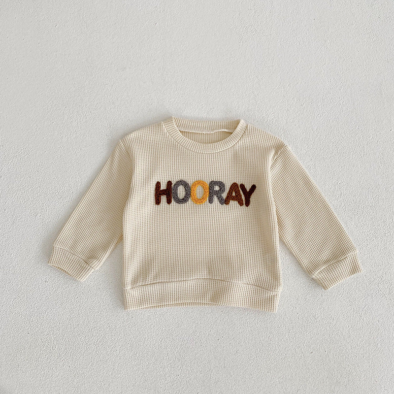 Children's Cartoon Print Cotton Sweatshirt | Baby & Toddler Round Neck Top
