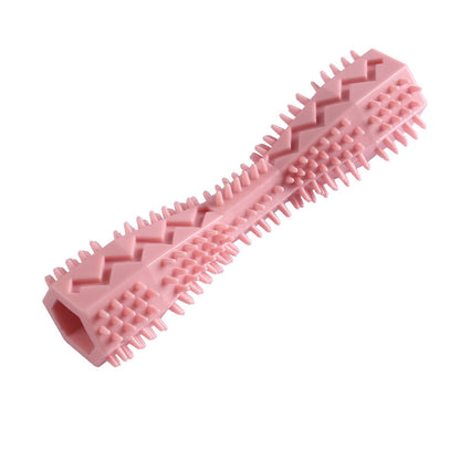 Hexagonal TPR Dog Chew Toy | Teeth Cleaning & Anxiety Relief Molar Ball
