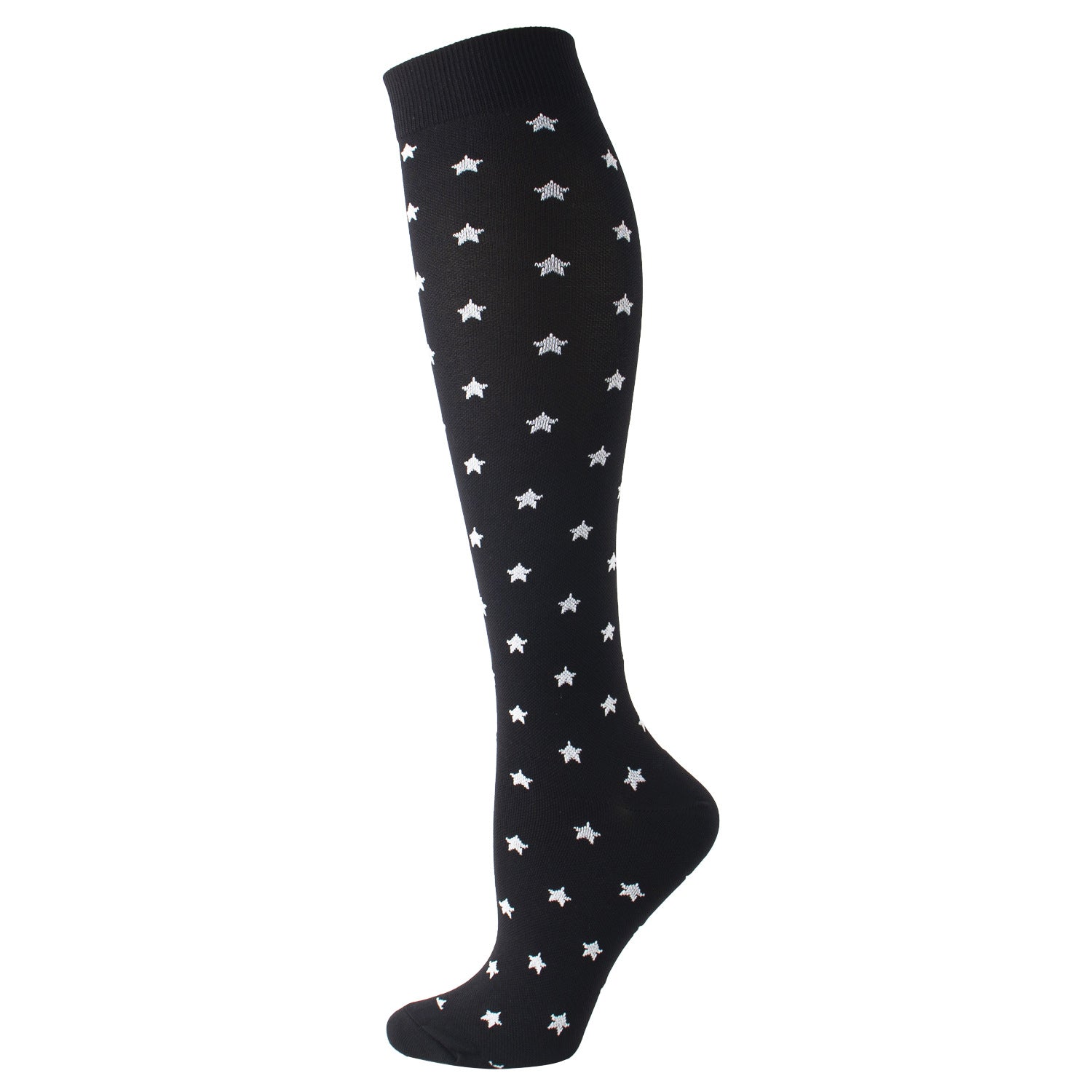 Nylon Novelty Pattern Calf Compression Socks 12 Designs S/M L/XL