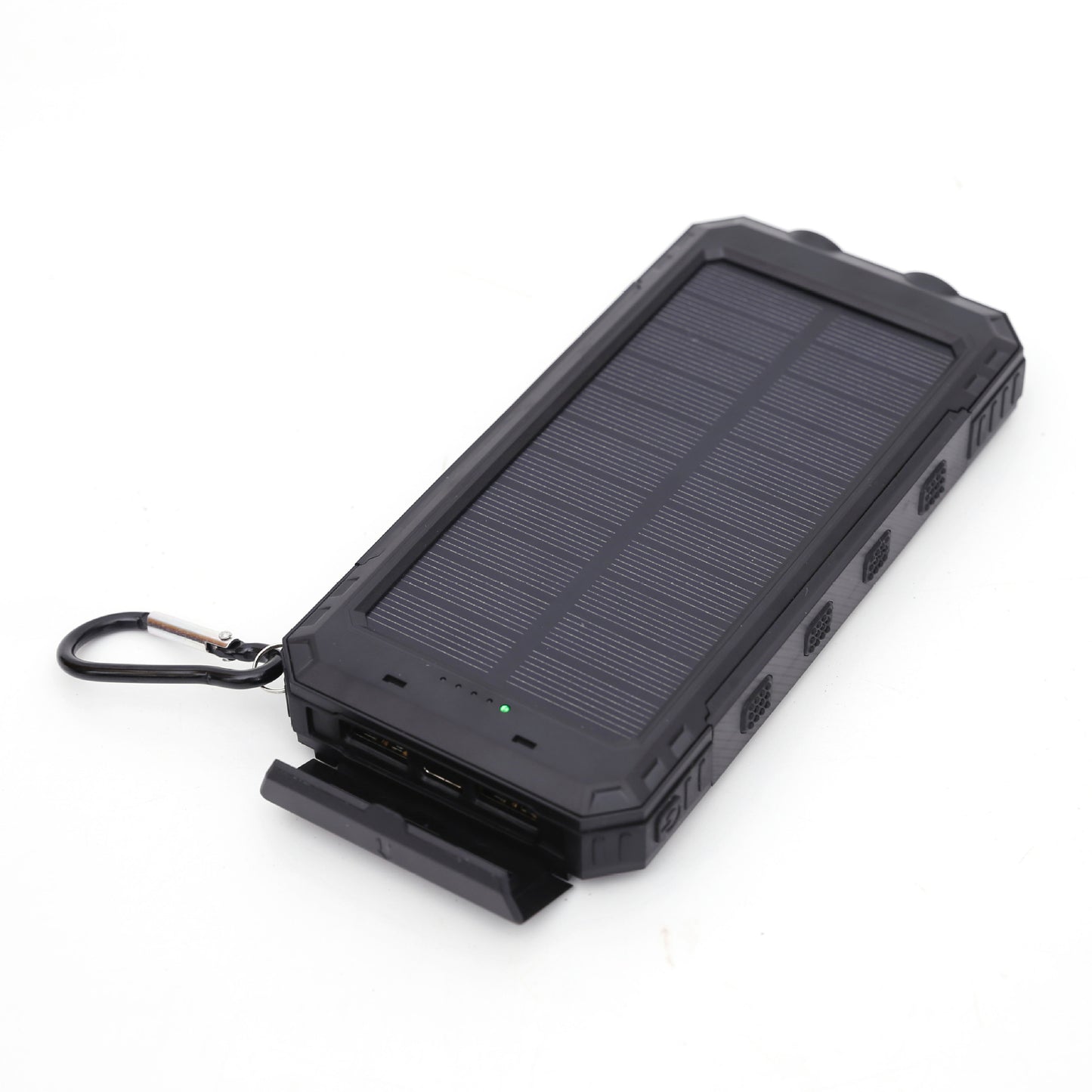Solar Power Bank – Waterproof Outdoor Portable Charger Compass & LED 5,000-20,000mAh
