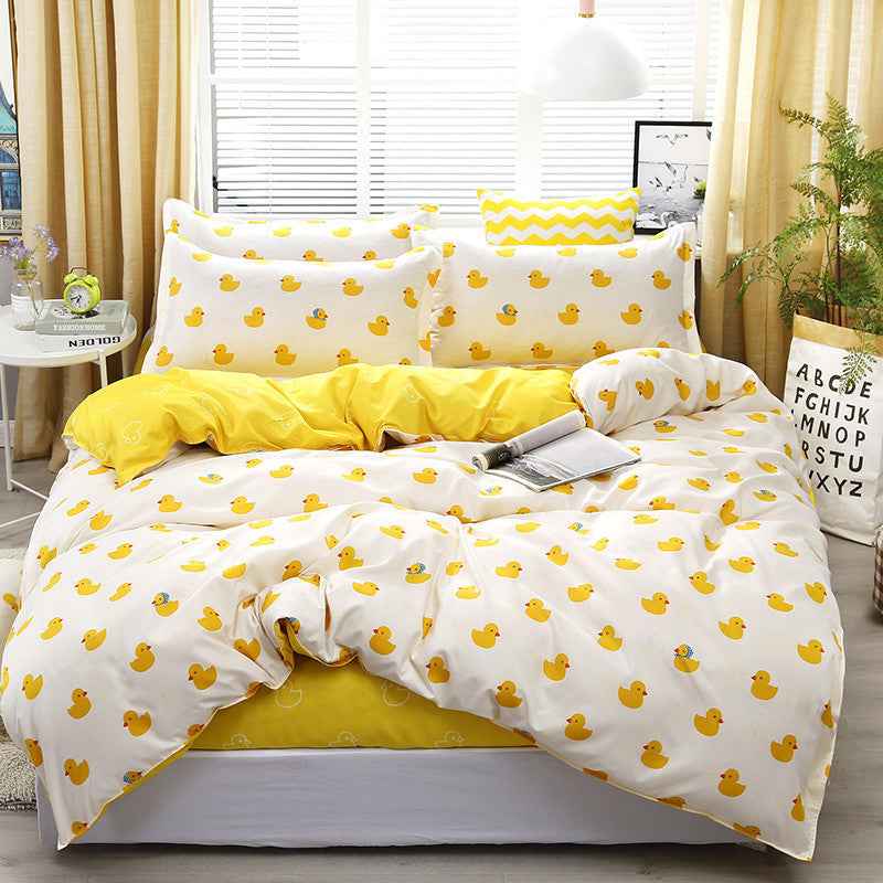 Printed Polyester Bedding Set – Fun & Stylish Duvet Cover Sets in 14 Designs